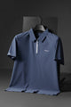Fergmo Zipper Closure Style Men's Polo Shirt