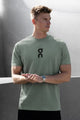 OnClub Running Graphic Men's Tee In Light Grey