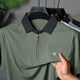 Turbo "AeroZip Elite" Men's Polo T-Shirt