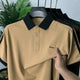 Turbo Contrasting Color Men's Polo Shirt Light Skin