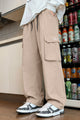 Alo Hope Head Loose Bottom Trouser In Light Skin