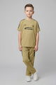 Turbo Micro Stretch Younger Kids Co-Ord Set