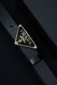 Prda Metal Alloy Automatic Buckle Branded Belt