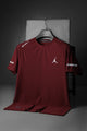 Jrdn Air Flight Imp Dry-Fit Tee In Maroon