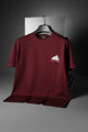 Men's "Lucky Horn" Typography Round Neck Tee