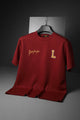 Turbo Aesthetic Taille Graphic Tee In Maroon