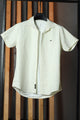 Turbo Creamline Striped Comfort Casual Shirt In Off White