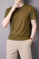 TRB Henley Neck Button Placket  Men's Tee