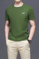 Patch Logo Round Neck T-shirt