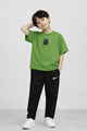 Nke Tek Pocket Style Younger Kids Tracksuit In Olive