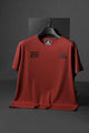 Adds Match Ball Graphic Men's Tee In Red Brick