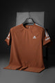 Adds Elite Edge Imp Dry-Fit Tee In Rust