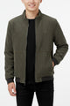 Stylish And Warmer  Imported Men's Woolen Jacket In Sage
