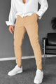 Turbo Fashion Smart Slim Fit Trouser In Skin