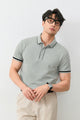 Turbo Piping Collared Style Men's Polo T-Shirt
