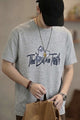 Turbo Trend Edge Graphic Tee In Stone Grey