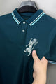 Grdno Polo Modern Icon Men's Polo Shirt In Zink